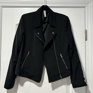 Mural lightweight moto jacket, black, size medium